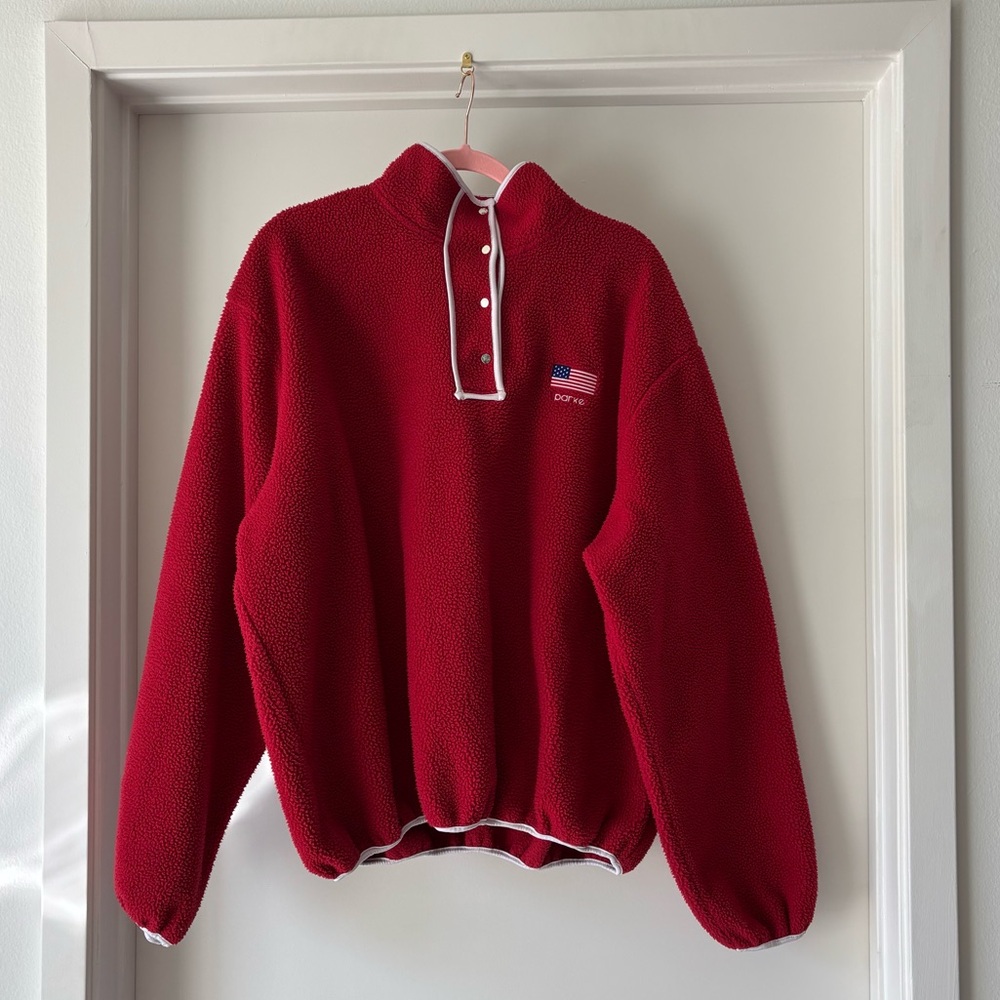 Parke American Flag Boat Fleece